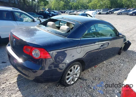 2010 Volkswagen Eos Komfort z USA, uszkodzony, nr VIN WVWBA7AH0AV011877